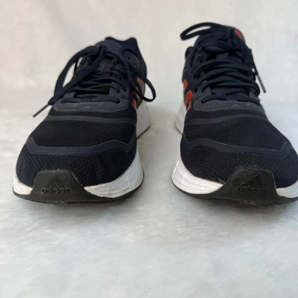 Adidas Duramo 10 Men's Running Shoes - Legend Ink / Vivid Red - Size 11 1/2